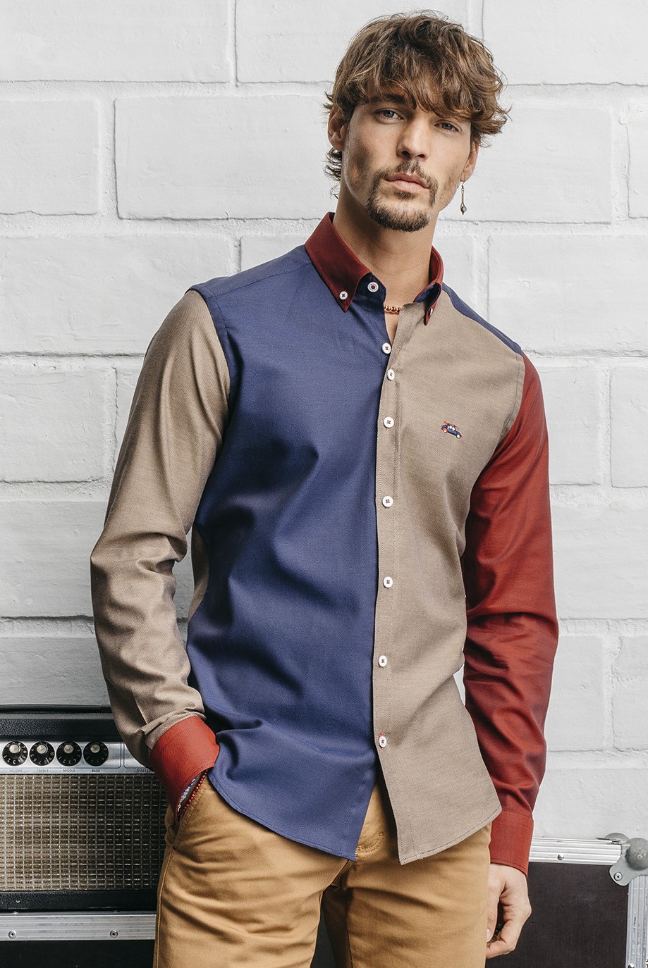 camisa hombre colores