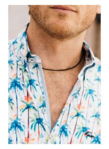 camisa hombre regular fit palmeras multicolor 3